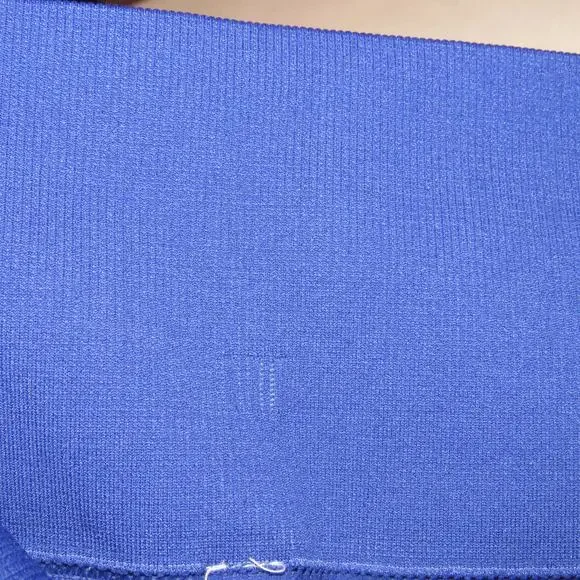 Lululemon Ebb To Street Sapphire Blue Snake Print Seamless Activewear Leggings - Picture 8 of 9